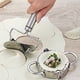 thumbnail image 4 of Ravioli And Dumpling Shaper And Cutter, 2-Piece Stainless Steel Ravioli Machine, Round Biscuit Cutter, Pastry Dough Press, 4 of 4