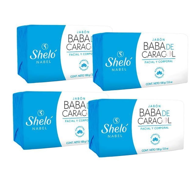 Pack Jabón Baba De Caracol Regenerador Anti Arrugas Paño Shelo Nabel Caracol Regenerador Anti Arrugas Paño