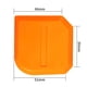 thumbnail image 3 of Espátula alisadora, removedor de sellador, raspador de calafateo, Kit de lechada (naranja), 4 Uds. Likrtyny Para estrenar, 3 of 4