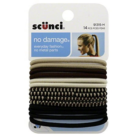 Scunci Ponytail Holders 14 holders