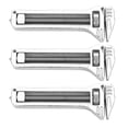 thumbnail image 1 of Mini Llave Multílool, Abridor de Botella de Llave Ergonómica Resistente Zinc Aluminio 3pcs para acampar, 1 of 7