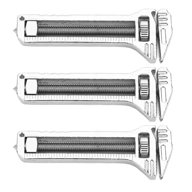 Mini Llave Multílool, Abridor de Botella de Llave Ergonómica Resistente Zinc Aluminio 3pcs para acampar