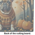 thumbnail image 5 of Carolines Treasures DAC1046LCB 15 x 12 in. Unisex Fawn French Bulldog Fall Glass Cutting Board - Large, 5 of 5