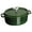 Basil, variant on Staub Cast Iron 5.75-qt Coq au Vin Cocotte - Cherry