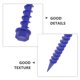 thumbnail image 3 of CRILSTYLEO 5Ud Estacas Para Tienda Fija Plásticas Resistentes No Se Deforman Azul, 3 of 7