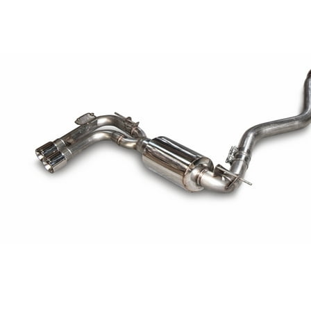 AWE Tuning BMW F3X 28i / 30i Touring Edition Axle-Back Exhaust with 80mm Silver Tips