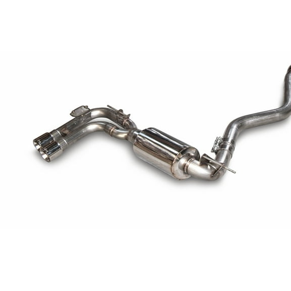 AWE Tuning BMW F3X 28i / 30i Touring Edition Axle-Back Exhaust with 80mm Silver Tips