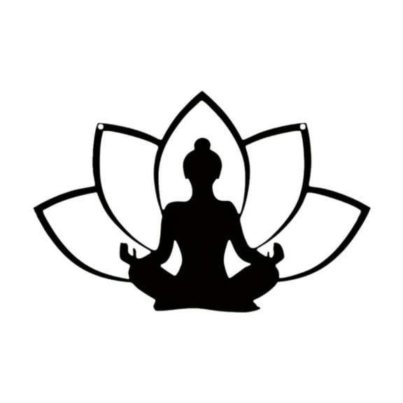 deevoka Metal Wall Art Minimalist Decoration Wall Decor for Bedroom Kitchen Bathroom