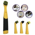 thumbnail image 4 of Anckoeil Multi-function Cleaning Brush Multihead Electric Cleaning Brush Multifunctional Kitchen Bathroom Hot Sink Toilet Portable Cleaning Brush Four Brush Heads Choice, 4 of 7