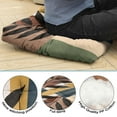 thumbnail image 5 of 22 Inch Dutch Velvet Boho Pillow, Square Meditation Cushion for Floor Yoga and Cozy Home Corners, 5 of 7