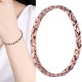 thumbnail image 4 of Pulsera Magnética, Pulsera De Cobre única En Forma De X Que Reduce La Fatiga Y La Resistencia A Los Arañazos Para La Esposa Para La Abuela Para La Madre ANGGREK Otros, 4 of 8