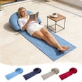 thumbnail image 1 of Sentmoon Beach Essentials Beach Must Haves Inflatable Outdoor Beach Mat Picnic Mat Proof Mat Sunbathing Mat with Pillow Flocked Material Bed, 1 of 7