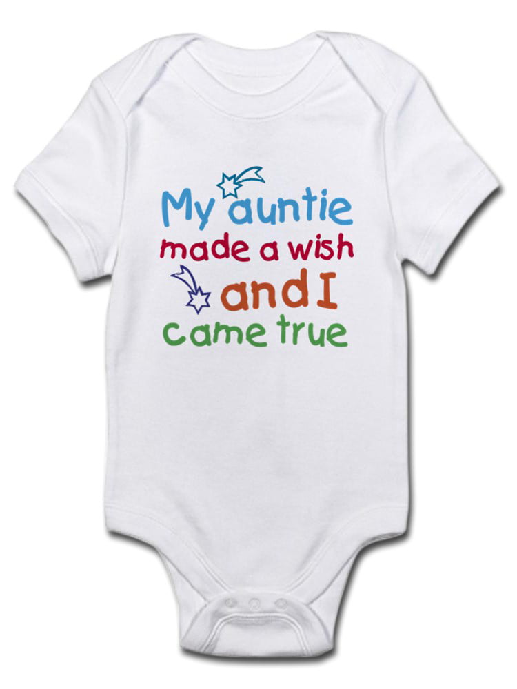 I Have the Best Auntie Ever Cute Boys Girls Short Long Sleeve Bodysuit Baby Vest