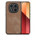 thumbnail image 1 of For Xiaomi Redmi Note 14 Pro 5G Case Retro Leather TPU Shockproof Protective Phone Cover - Green, 1 of 5