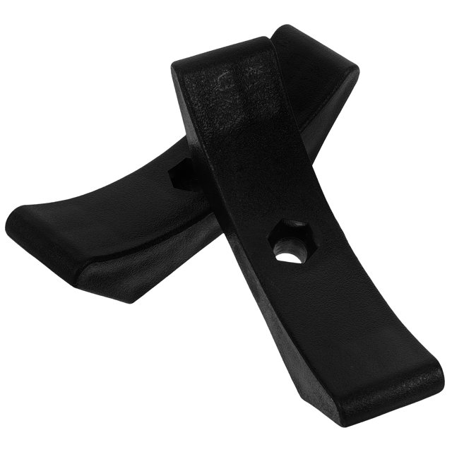IFANLANDOR 2 Pcs Support de Rangement pour Poids Plastique Noir pour Gym à Domicile Pratique