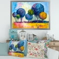 thumbnail image 3 of Designart 'Autumn Colorful Fantasy Trees III' Modern Framed Art Print, 3 of 4