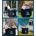 thumbnail image 4 of XL Large Portable Ice Bath Tub for Athletes - 35.5" x 29.5", 116 Gal Cold Plunge Tub for Outdoor Cold Water Therapy Recovery, 4 of 6