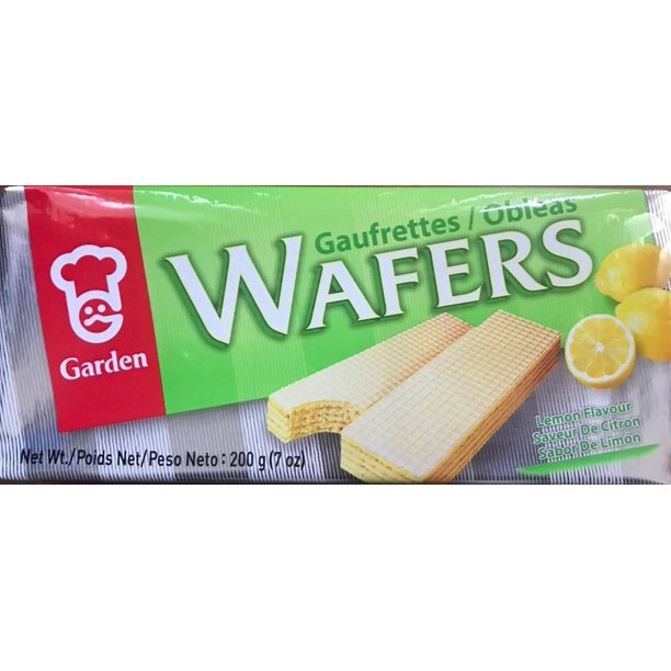 Garden Cream Wafers (Lemon), 200gram per bag Walmart.ca