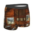 thumbnail image 3 of Haiem Log Cabin Inside Men's Boxer Briefs, Every Day Comfort Stretch Cotton Moisture-Wicking Underwear-X-Large, 3 of 9