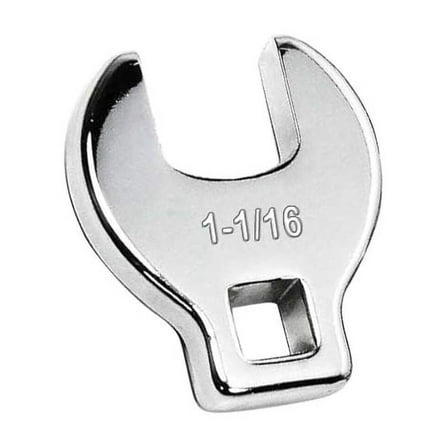 Williams 3/8" Drive SAE 1-1/16" Open-End Crowfoot Wrench