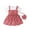 Red, variant on Vedolay Spring Dresses Girls' Solid Short Sleeve Skater Dress,Red 9-12 Months