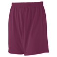 thumbnail image 1 of Augusta Kids Jersey Knit Shorts, Maroon, S, 1 of 1