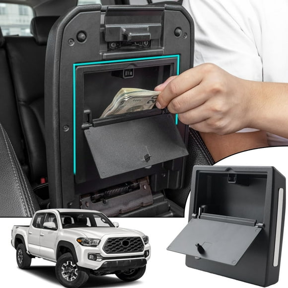Caja de almacenamiento oculta JDMCAR compatible con Toyota Tacoma 2016-2023