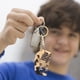 thumbnail image 4 of 4 PCS Comb keyrings peine diente ancho peinados pequeños peines de viaje peine peine de cabello creativo, 4 of 4