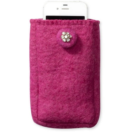 Felt Cell Phone Case by Friends Handicrafts for Global Goods Partners