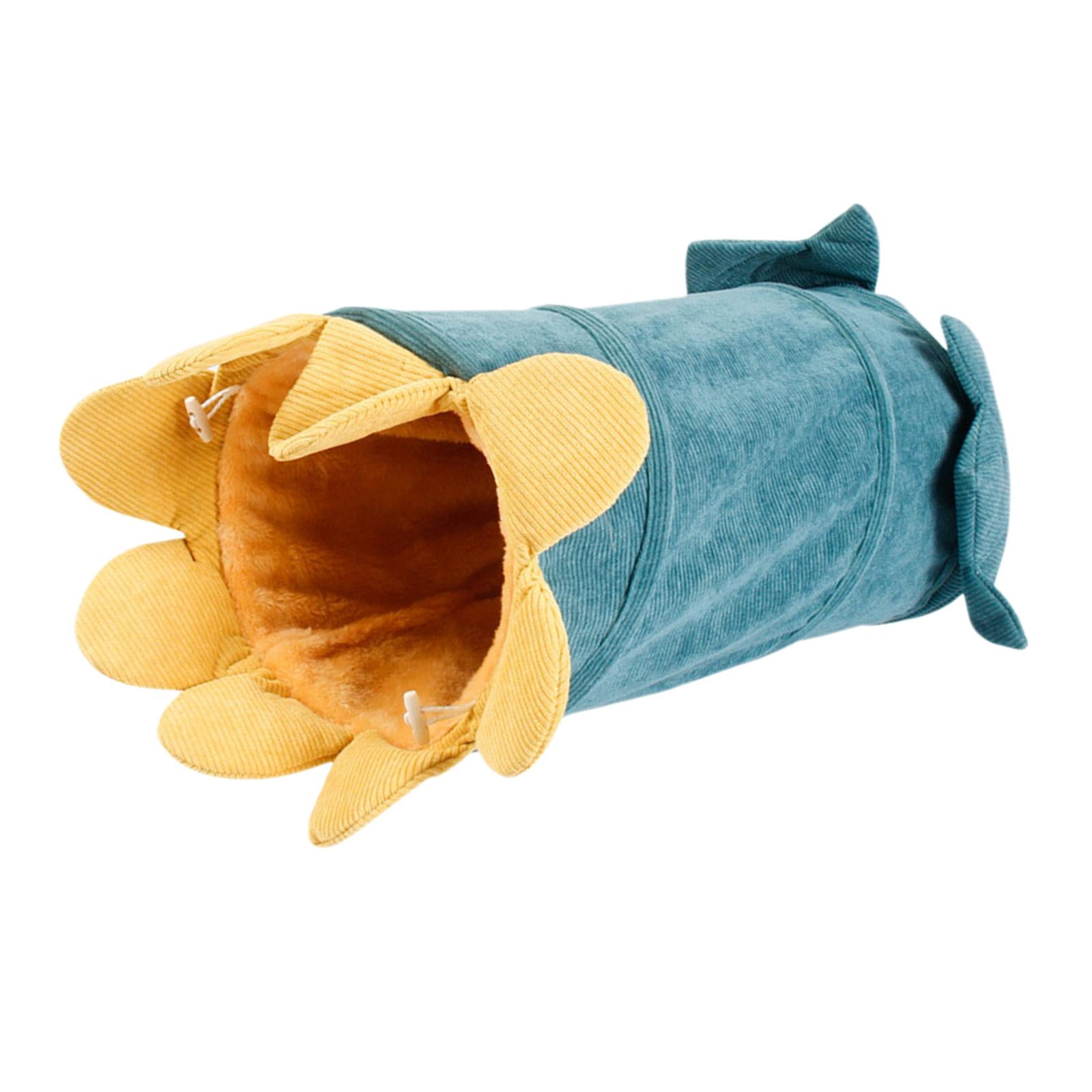EHJRE 2 Pcs Hamster Tunnel Toys Tube Tent Guinea Pig Mice Rat