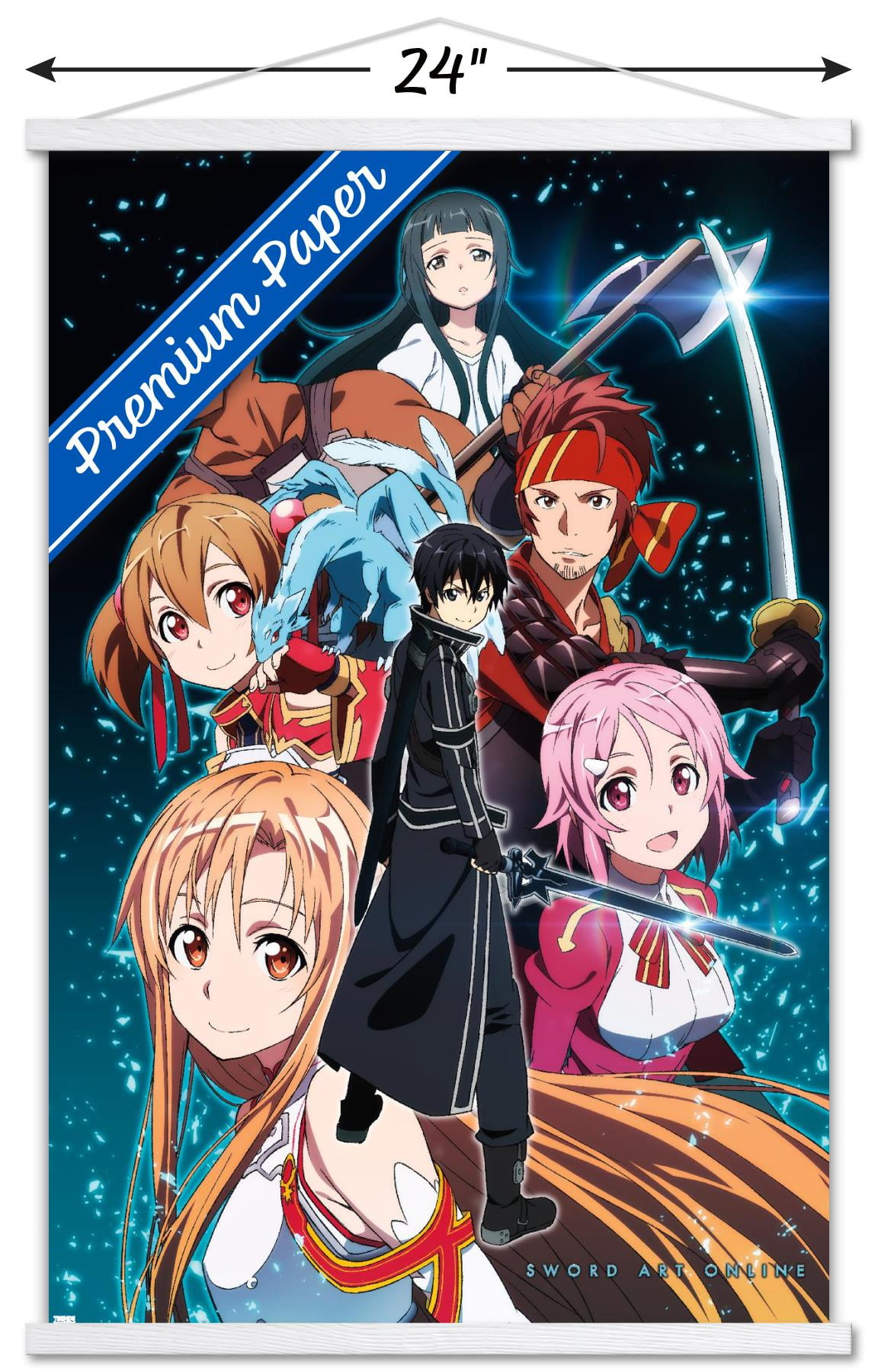 Poster Sword Art Online - Animes - Uau Posters