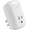 1 Pack, variant on Surge Protector Wall Tap Single Outlet Extender 1 Pack, 3 Prong Grounded Plug Power Strip Adapter with Light, 15A/125V Low Profile & Space-Saving for & Office Small Electronics-ETL-White