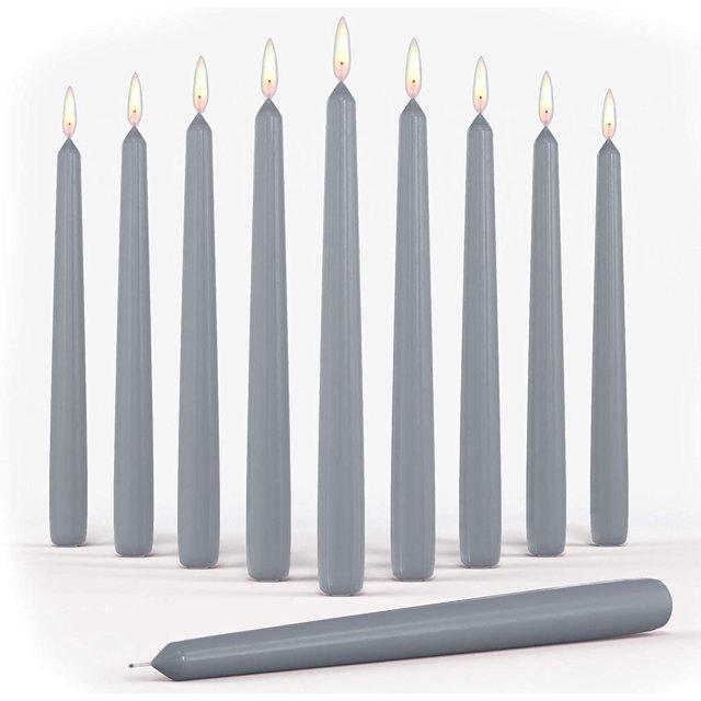 Set of 10 Dinner Taper Candles