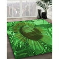 thumbnail image 2 of Ahgly Company Indoor Round Patterned Green Area Rugs, 7' Round, 2 of 6