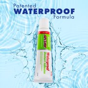 Secure Sensitive Denture Adhesive Cream with Aloe Vera & Myrrh, 12H Max Hold, Waterproof Seal - Zinc Free - For Uppers, Lowers & Partials - FSA HSA Approved - Food Grade Ingredients - 1.4 oz (1 Pack)