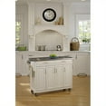 thumbnail image 2 of Pemberly Row Contemporary Wood Kitchen Cart in Off White Finish, 2 of 14