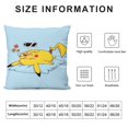 thumbnail image 2 of Funda de almohada de peluche de Pikachu, funda de almohada ultracómoda de varios tamaños, fundas protectoras antiincrustantes, 2 of 5