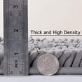 thumbnail image 4 of Bath Mat Non Slip Bathroom Mat Waterproof Bath Rugs Bathroom Absorbent Soft Foot Bath two-piece Gray, 4 of 7