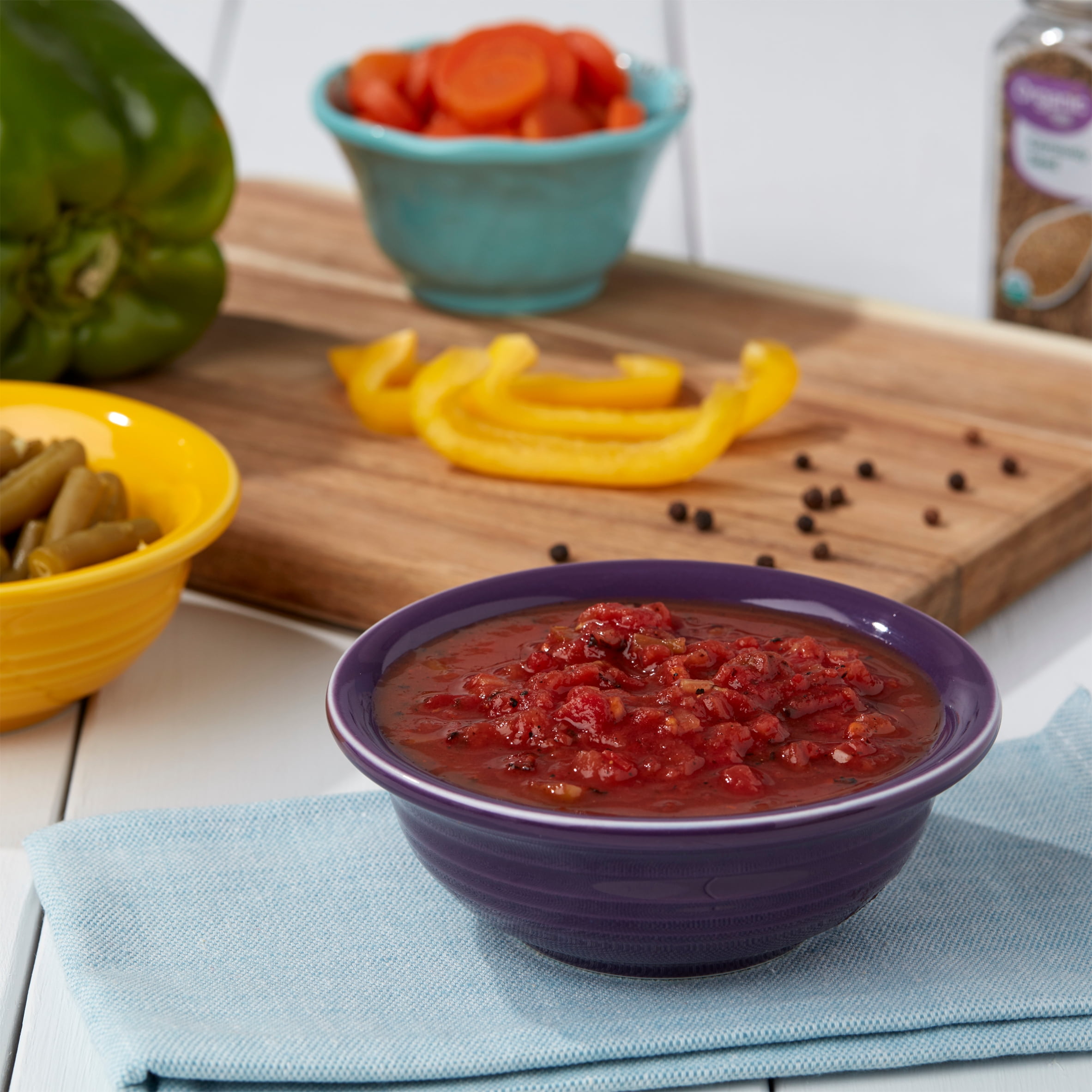 (6 pack) Great Value Fire Roasted Tomato Salsa, 14.5 oz