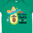 thumbnail image 4 of Inktastic My 1st Cinco De Mayo Avocado in Sombrero Boys or Girls Baby Bodysuit, 4 of 5