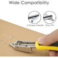 thumbnail image 6 of ABCISI Staple Remover, Heavy Duty Staple Puller, Upholstery Tool with Non-Slip Handle Industrial Staple Remover for Furniture, Floor, Carpet, Carton, Floor (3 Pack, Yellow), 6 of 7