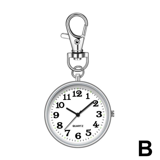 Special Pocket Watch For Exams, Small Portable Watch With Clear Large Numbers, Elderly, Children, Students Watch, Keychain Watch
