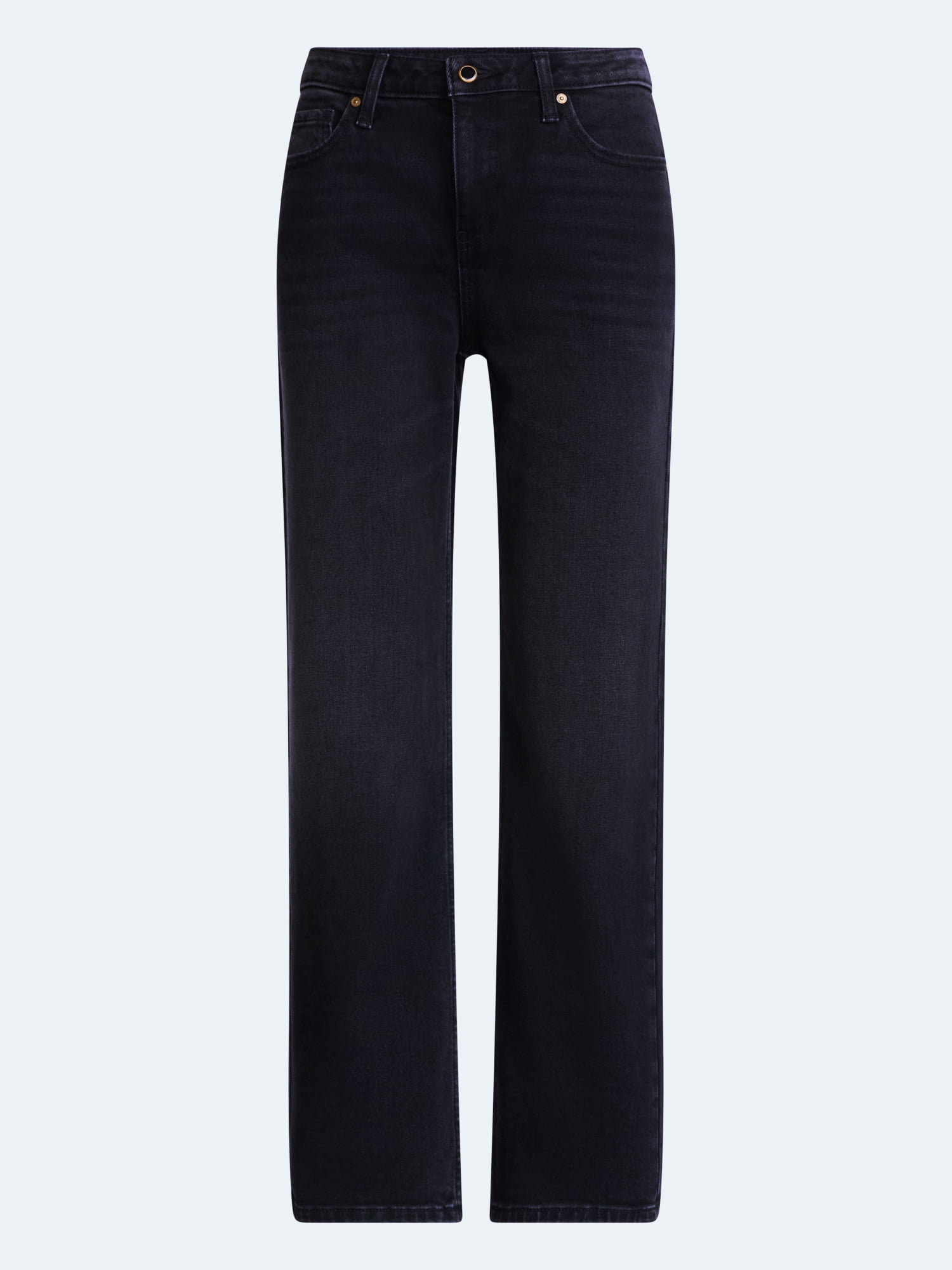 Scoop Women’s and Women's Plus The Stanton Stovepipe Jeans, 30'' Inseam, Sizes 0-28W