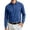 Navy, variant on IAJDKMEK Men's Casual Collared Long Sleeve Shirt - Solid Polo Top for Autumn, Lightweight Shirt for Work, Versatile Polo Shirts for Men Daily Wear
