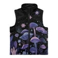 thumbnail image 4 of Pzuqiu Mushroom Kids Sleeveless Vests Toddler Girl Clothes Casual Winter Sleeveless Jacket with Pockets Fall Outfits Fashion Clothing Full Zip Fashion for Everyday Wear, 4 of 7