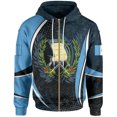 thumbnail image 3 of Sudadera con capucha para hombre, ropa deportiva informal para exteriores, primavera 2024, con emblema nacional guatemalteco, estampado 3D, bolsillos, abrigo, ropa para hombre, jerséis, 3 of 5