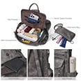 thumbnail image 4 of Mochila Shrie Fashion de piel para mujer, color negro, 4 of 6