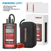 Thinkcar Thinkdiag 2 Obd Scanner Bluetooth Bidirectional Scan Tool Full System Diagnostic, 15+ Reset Functions, CAN-FD