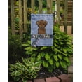 thumbnail image 2 of Carolines Treasures BB1420GF Chocolate Labrador Welcome Flag Garden Size, 2 of 3