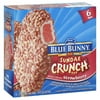Blue Bunny Frozen Sundae Crunch Bars Strawberry 3.0 oz 6 ct Carton Ice Cream Bars, 6 ct